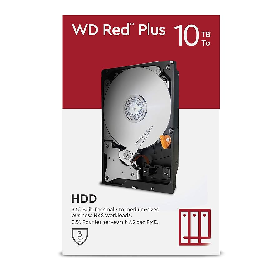 Amazon.com: WD Red Plus 10TB NAS 3.5